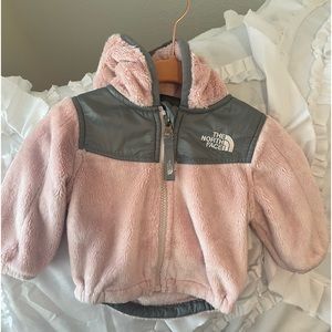 Infant Girls Northface fleece jacket
